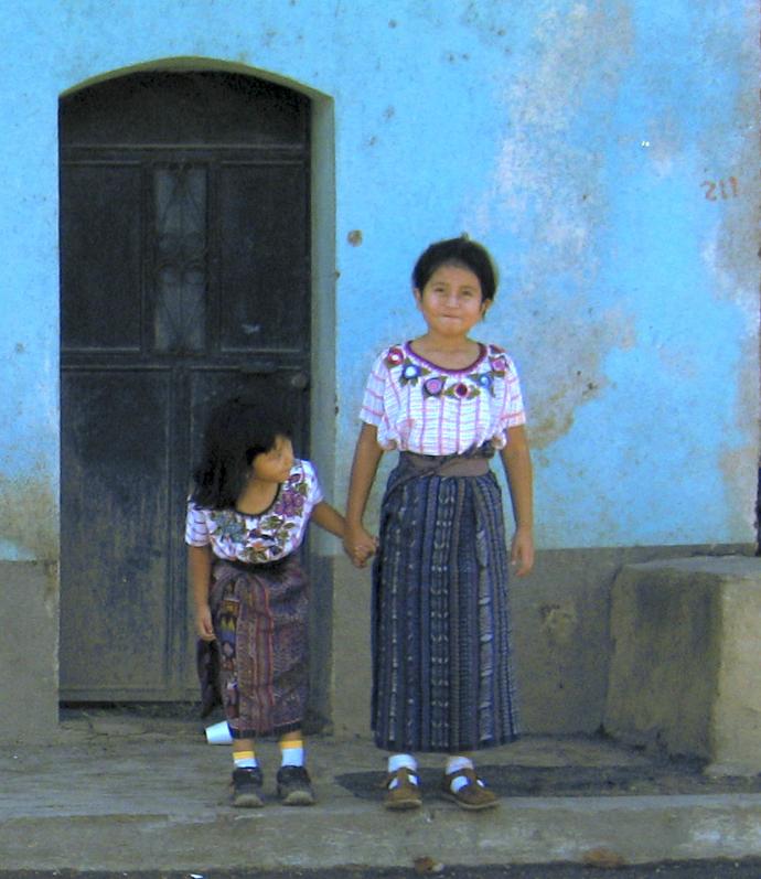 Guatemalan sisters - Sisters ©2007 Martin Oretsky